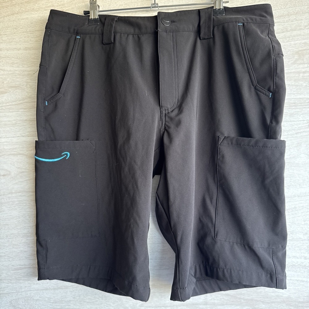 Luly Yang Amazon Cargo Shorts Mens Stretchy Med 32-34